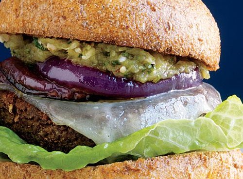 new mexican green chile burger
