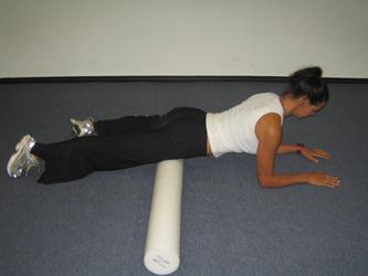 foam-rolling pinning down