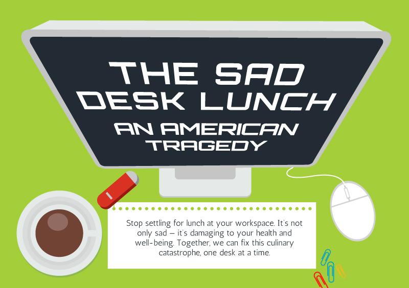 The Sad Desk Lunch Infographic Tri City Medical Center