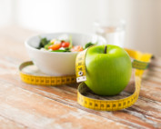 Healthy diet weight loss concept