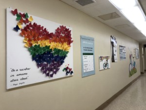 Donate Life display at Tri-City Medical Center
